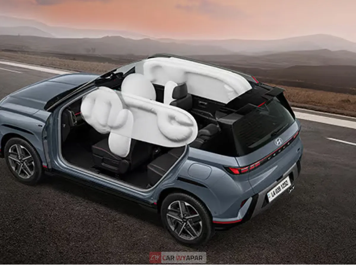 6 Airbags in Hyundai Venue